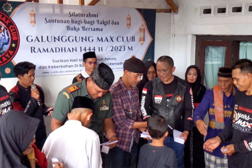 Ramadhan Berkah Gmc Tasikmalaya Gelar Santunan Bagi Bagi Takjil Dan