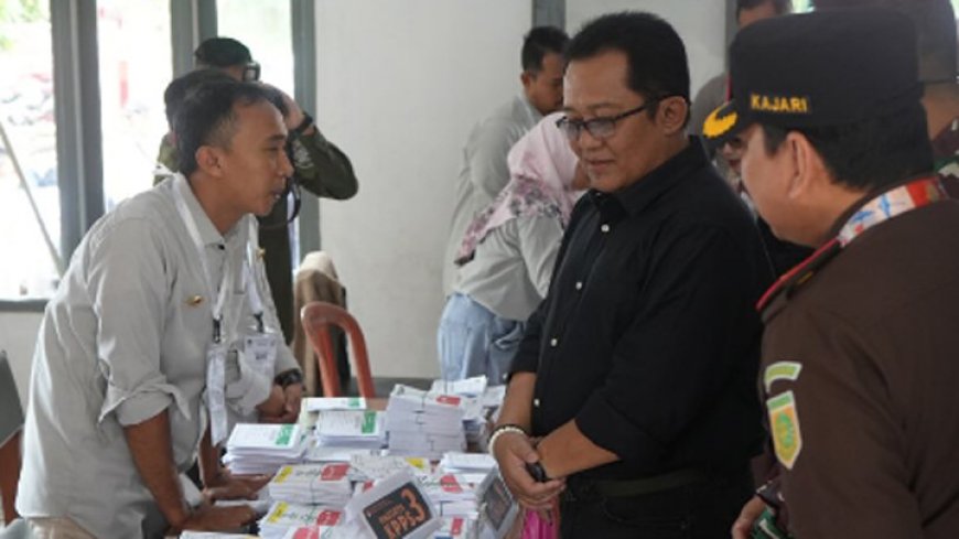 Pastikan Aman dan Lancar, Bupati Tasikmalaya H. Ade Sugianto Monitoring Pemilu 2024