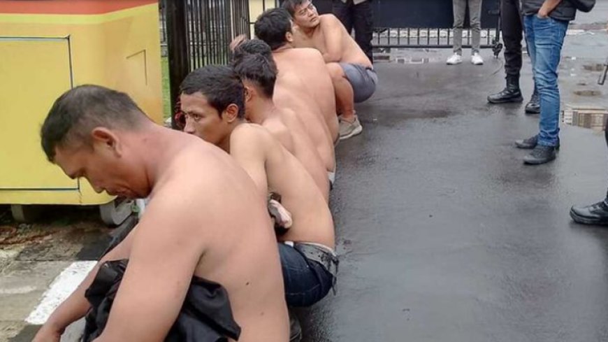 Sebanyak 13 Anggota Ormas Ditangkap Polisi Usai Mengeroyok Satpam di Plaza Asia Tasikmalaya