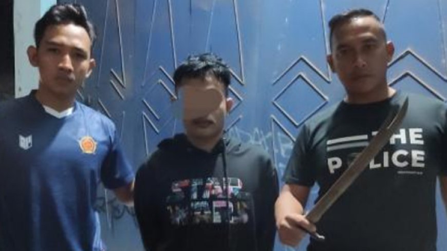Polres Tasikmalaya Kota Amankan Terduga Pelaku Pembacokan dengan Senjata Tajam