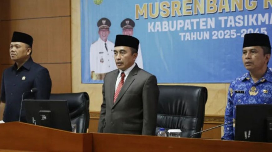 Sekda Zen Pimpin Musrenbang RPJPD Kabupaten Tasikmalaya Tahun 2025-2045