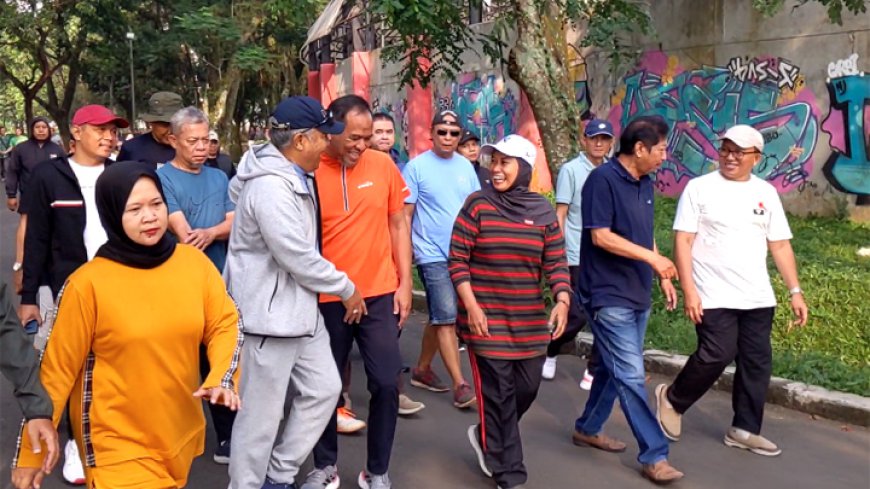 Gerindra Ajak PKB dan PKS Joging di Dadaha, Sinyal Terbentuknya Koalisi Besar di Pilkada 2024