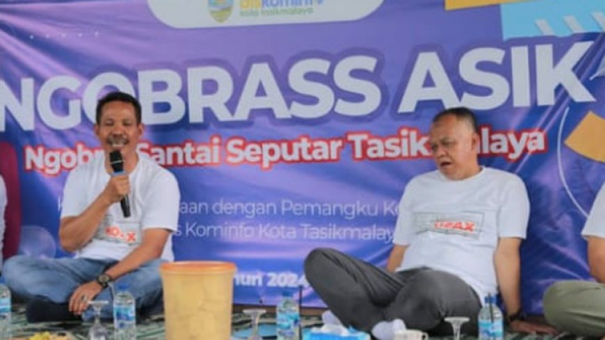 Ngobrass Asik, Diskominfo Kota Tasikmalaya dan KIM Gelar Diskusi Interaktif