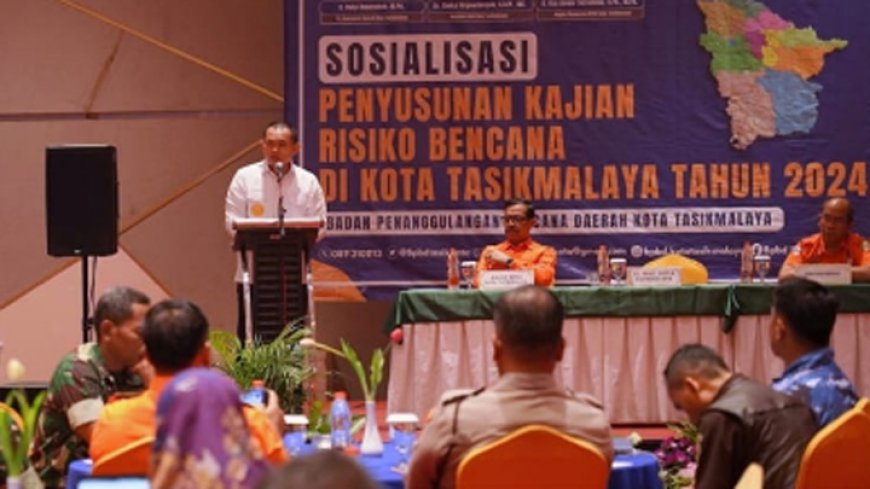 BPBD Tasikmalaya Gelar Sosialisasi Penyusunan Kajian Risiko Bencana (KRB) 2024