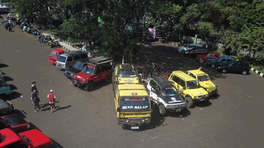 Event Komunitas Otomotif Ciamis, "NGABAKO," Sukses Tingkatkan Kesadaran Pajak dan Tolak Kejahatan Jalanan