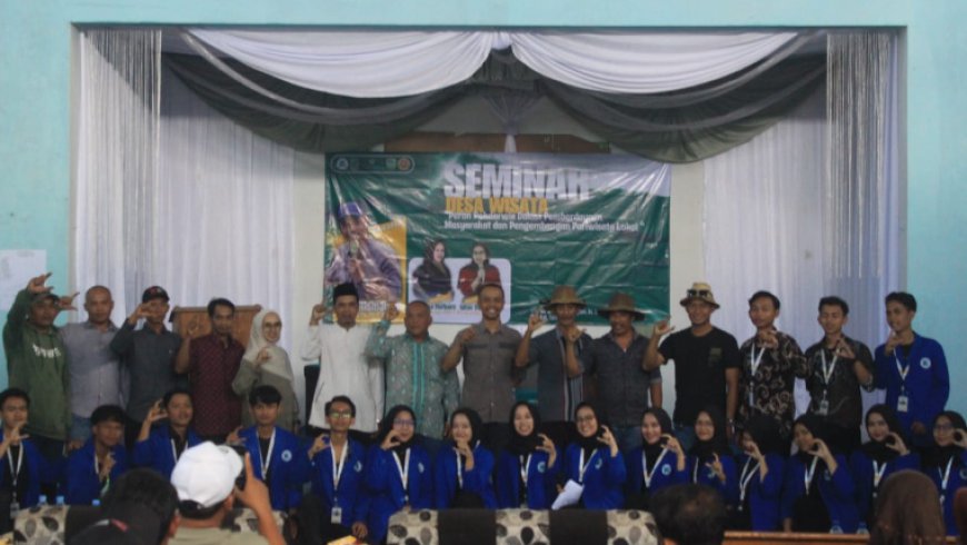 KKNT Universitas Cipasung Dorong Desa Sindangjaya Jadi Destinasi Wisata Unggulan Lewat Seminar Inspiratif