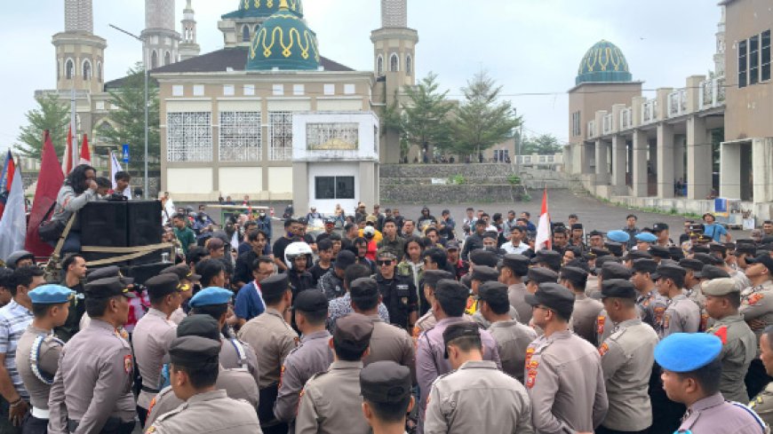 Sejumlah Organisasi di Tasikmalaya Gelar Aksi, Tuntut DPRD Tanda Tangani Fakta Integritas