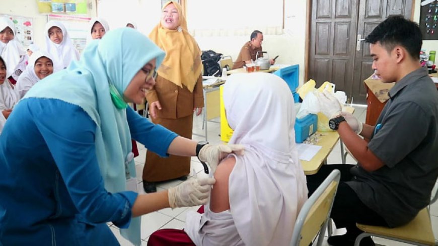 Puskesmas Mangkubumi Laksanakan Imunisasi HPV untuk Cegah Kanker Serviks