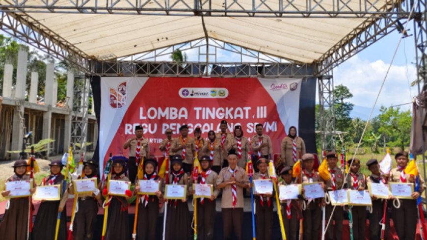 Lomba Pramuka LT. 3 Tingkat Kabupaten Tasikmalaya Berlangsung Sukses