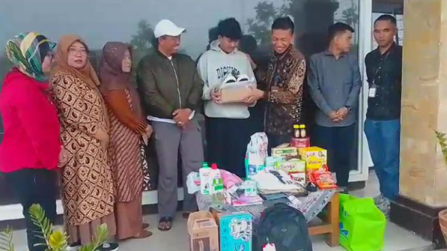 Dinas Sosial Kota Tasikmalaya Salurkan Bantuan untuk Anak Yatim