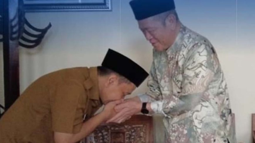 Perkuat Sinergi, Pjs. Bupati Tasikmalaya Kunjungi Ketua Umum MUI di Pondok Pesantren Sukamanah