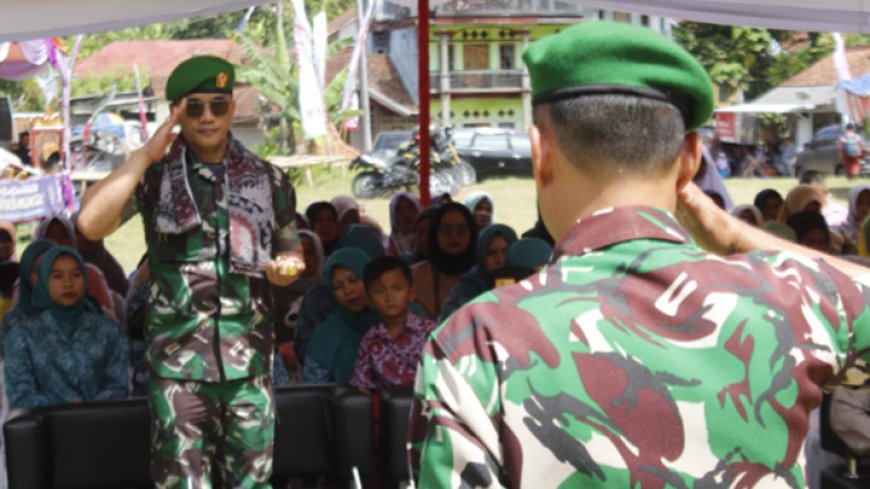 Sinergi TNI dan Masyarakat, Penutupan BSMSS 2024 Kodim 0612/Tasikmalaya Wujudkan Pembangunan Desa Cisarua