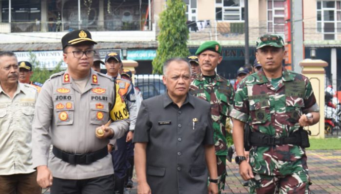 Kasdim 0612/Tasikmalaya Hadiri Apel Gelar Pasukan Operasi Lilin Lodaya 2024