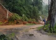 Longsor Akibat Hujan Deras Ganggu Akses Jalan Tasikmalaya-Garut