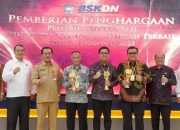 Pemkot Tasikmalaya Raih Penghargaan IPKD Tertinggi Kategori Kota dengan Kapasitas Fiskal Rendah