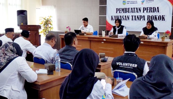 Tasikmalaya Menuju Udara Bersih, Rapat Pembentukan Perda Kawasan Tanpa Rokok Digelar