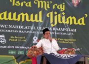 MWC Nahdhatul Ulama Rajapolah Gelar Peringatan Isra Miraj dengan Tema Persatuan Umat