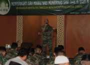Kodim 0612/Tasikmalaya Gelar Peringatan Isra Mi’raj, Perkuat Mentalitas Tangguh di Era Perubahan