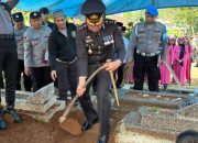 Kapolres Tasikmalaya Kota Pimpin Pemakaman Khidmat Aipda Anumerta Anditia Munartomo