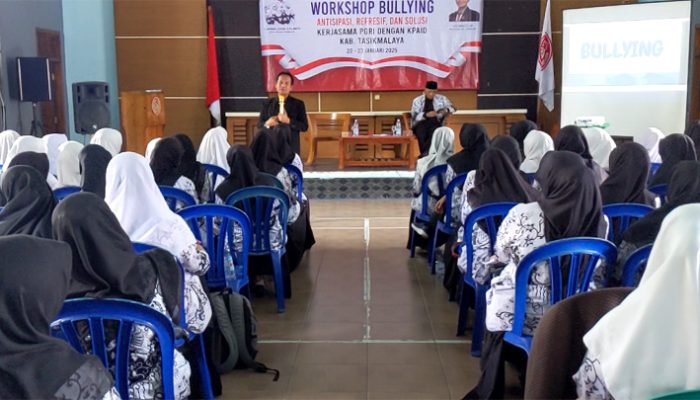 Akhiri Perundungan di Sekolah, KPAID dan PGRI Kab.Tasikmalaya Gelar Workshop Bullying