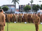 Pj. Wali Kota Tasikmalaya Pimpin Apel Pagi Gabungan, Tekankan Pengembangan Pariwisata dan Peningkatan Kompetensi Pegawai