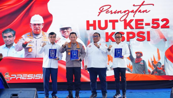 Kapolri Dukung Perjuangan KSPSI, Dorong Buruh Adaptasi Teknologi dan Inovasi