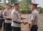 Penghargaan Atas Dedikasi! Polres Tasikmalaya Kota Gelar Upacara Kenaikan Pangkat Pengabdian