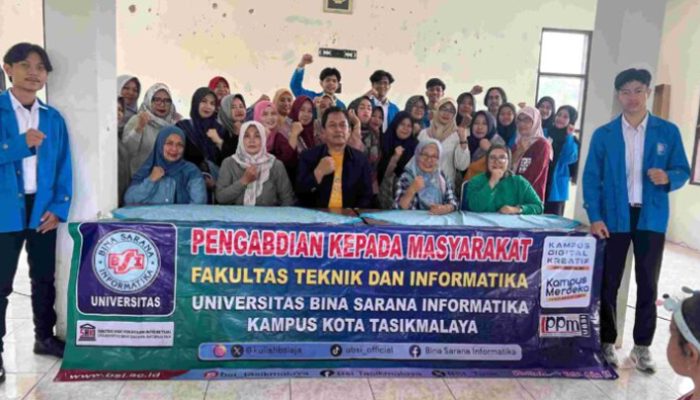 Kampus UBSI Tasikmalaya Sosialisasikan SIPITRA, Wujudkan Layanan Posyandu Lebih Cepat dan Akurat