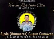 Kanit Intel Polsek Cibalong Gugur Usai Tugas, Polres Tasikmalaya Berduka