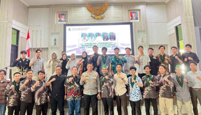 Kolaborasi HMI dan Pemerintah, Pendidikan Paralegal Resmi Dimulai di Tasikmalaya