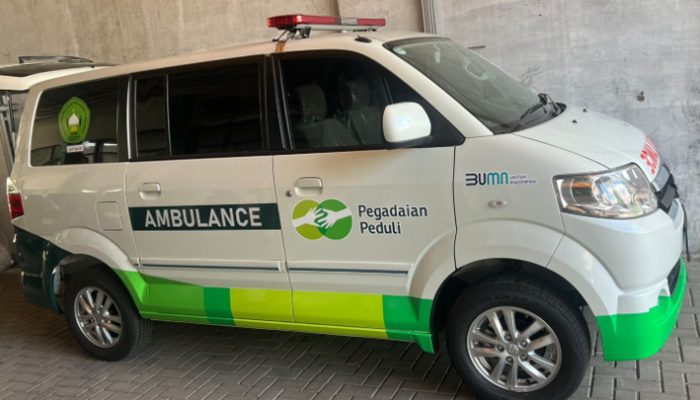 Dukung Layanan Kesehatan, Setiap Tahun PT Pegadaian Bagikan Ambulans