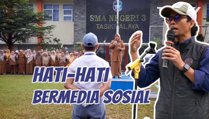 SMA Negeri 3 Tasikmalaya Gelar Literasi Digital Saat Apel Pagi, Dorong Siswa Lebih Bijak Bermedia Sosial