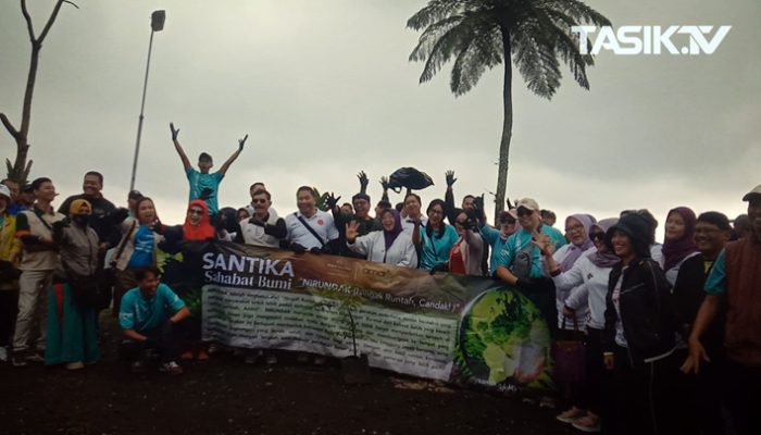 Nirundak Sambangi Gunung Galunggung, Tanam Pohon dan Pastikan Bebas Sampah