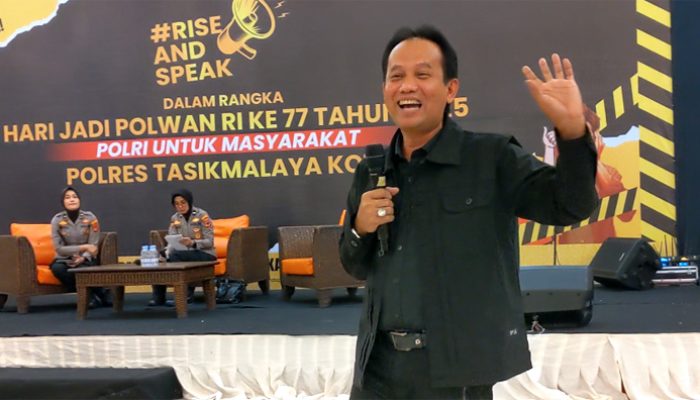 HUT ke-77 Polwan, Polres Tasikmalaya Kota Gelar Rise and Speak Ajak Anak Berani Bersuara