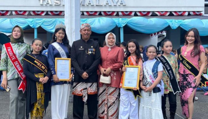 Berkat Prestasi Gemilang, Model Demode Artist Management Diganjar Penghargaan di Hari Jadi Kota Tasikmalaya