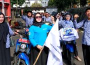 Monitoring Rutilahu, Dinsos PPKBP3A Kab.Tasikmalaya Gelar Kirab Harganas ke-32