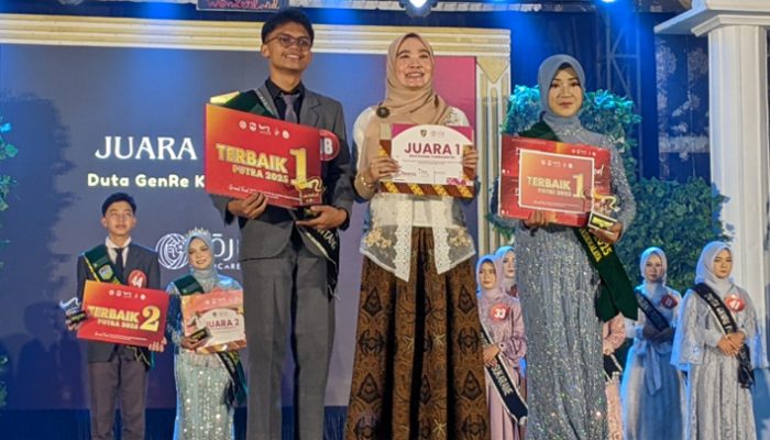 Dinsos PPKBP3A Kabupaten Tasikmalaya Nobatkan Fatih dan Talita Jadi Duta GenRe 2025