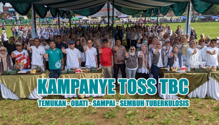 Dinkes Kab.Tasikmalaya Ajak Warga Temukan, Obati, Sampai Sembuh Tuberkulosis Lewat Kampanye TOSS TBC