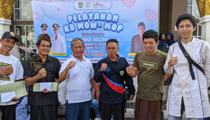 Perkuat Layanan Keluarga, Dinsos PPKBP3A Kab.Tasikmalaya Lakukan Monitoring KB MOW dan MOP