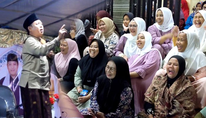 Pengajian Akbar Isra Miraj, Warga Kampung Petir Perkuat Silaturahmi dan Kebersamaan