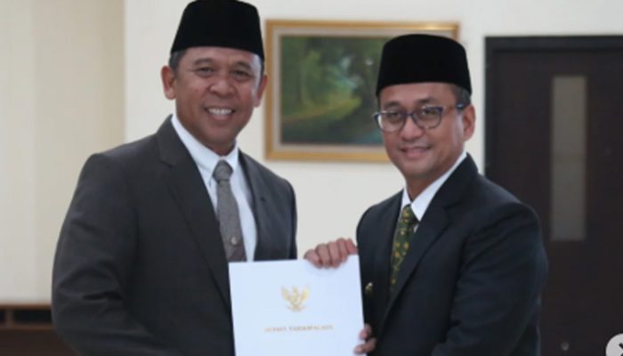 Plt Sekda Tasikmalaya Dilantik, Bupati CecepMinta Anggaran Tak Mengendap
