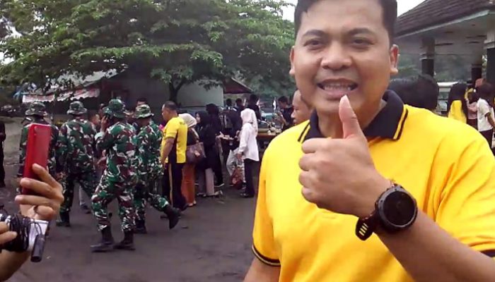 TNI-Polri hingga Ojol Bersih-bersih Situ Gede, Jalankan Instruksi Presiden Prabowo