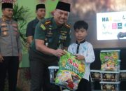 Kolaborasi Komunitas dan TNI, Ratusan Anak Yatim Ngabuburit Bersama di Makodim 0612 Tasikmalaya