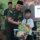 Kolaborasi Komunitas dan TNI, Ratusan Anak Yatim Ngabuburit Bersama di Makodim 0612 Tasikmalaya