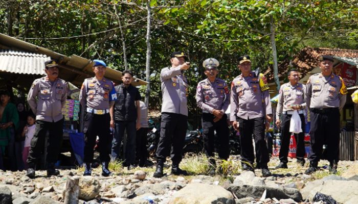 Libur Lebaran, Polres Tasikmalaya Siap Siaga Amankan Wisata Pantai Cipatujah