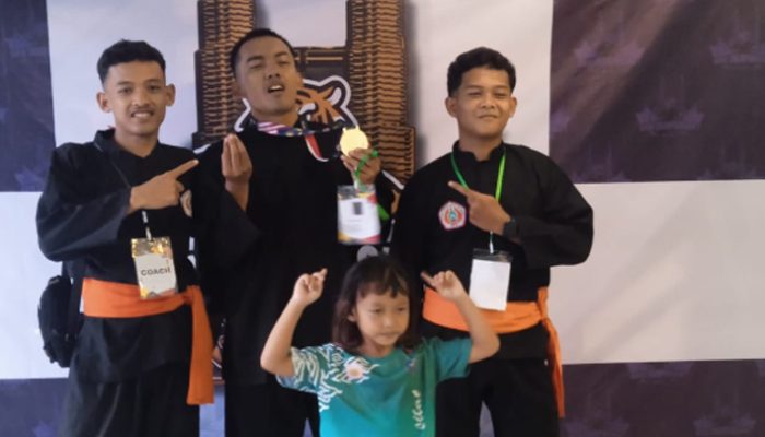 Bertanding di Arcamanik, Atlet Pencak Silat Kota Tasikmalaya Tunjukkan Performa Gemilang