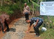 Monev Jalan Usaha Tani dan Jalan Pendidikan di Desa Hanum