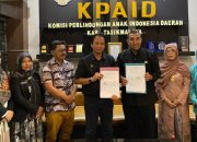 Wujudkan Sekolah Ramah Anak, KPAID Kab.Tasik Jalin MoU dengan SMPN 3 Sukaraja