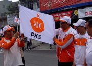 Kenalkan Visi Misi dan Logo Baru, PKS Kota Tasikmalaya Gelar Flashmob di Alun-alun